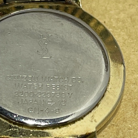 YSL 2 Tone Watch size  6 inches of 15.3 cm - Picture 7 of 12